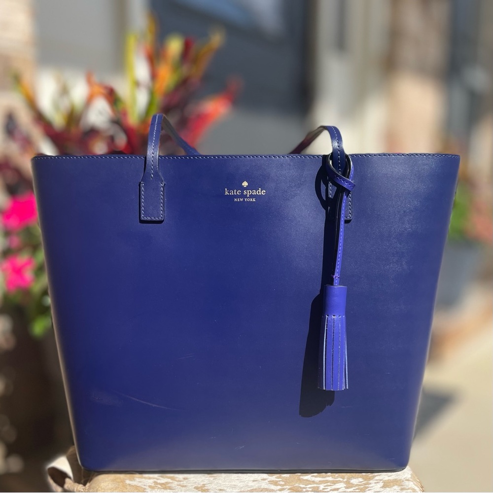 kate spade purple Tote Bag